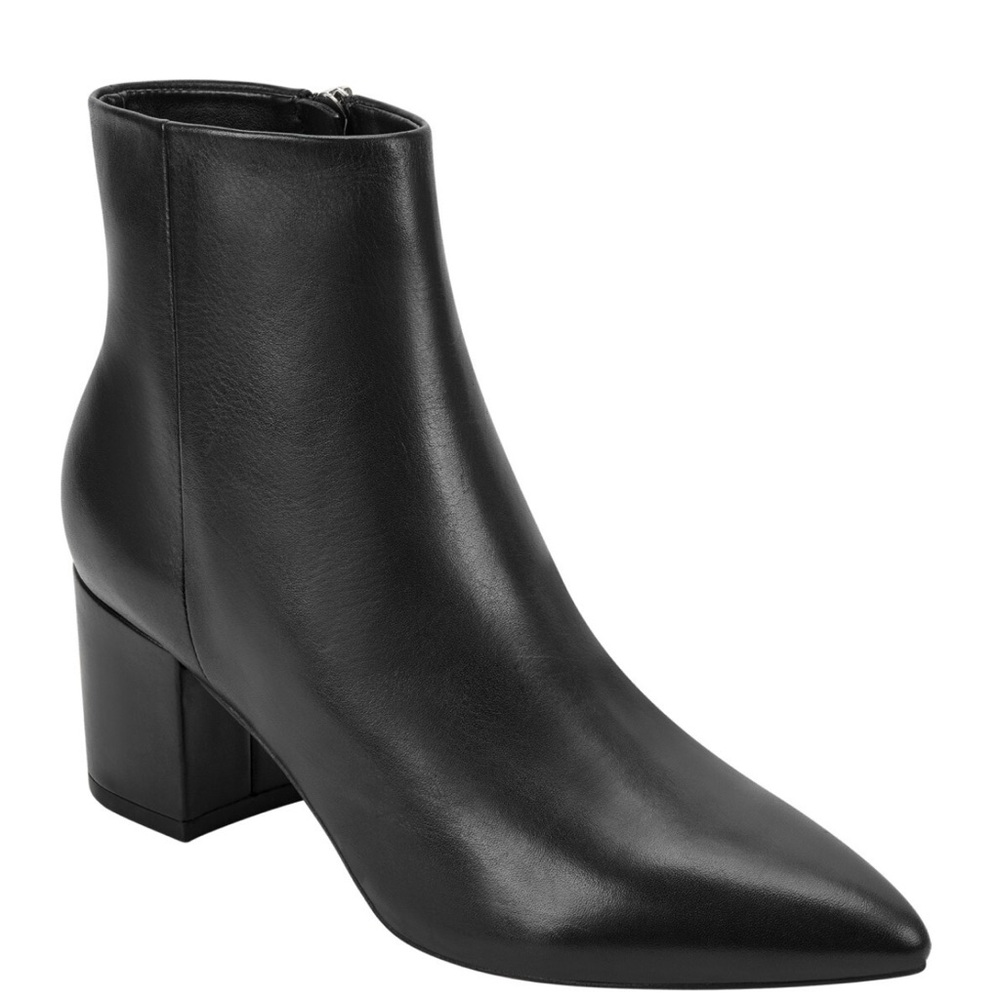 Marc Fisher Jelly bootie leather